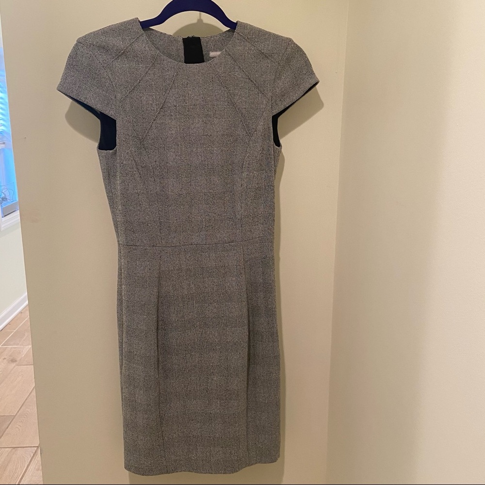 H&M fitted woven dress